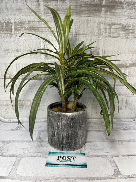 Faux Bamboo Plant In Pot