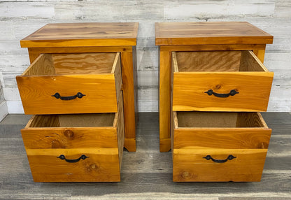 Cedar Matching Nightstands Set Of 2