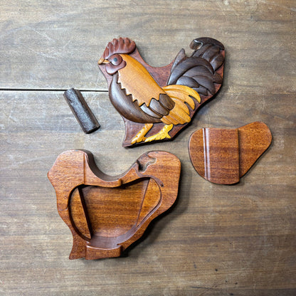 Rooster 3D Wooden Puzzle