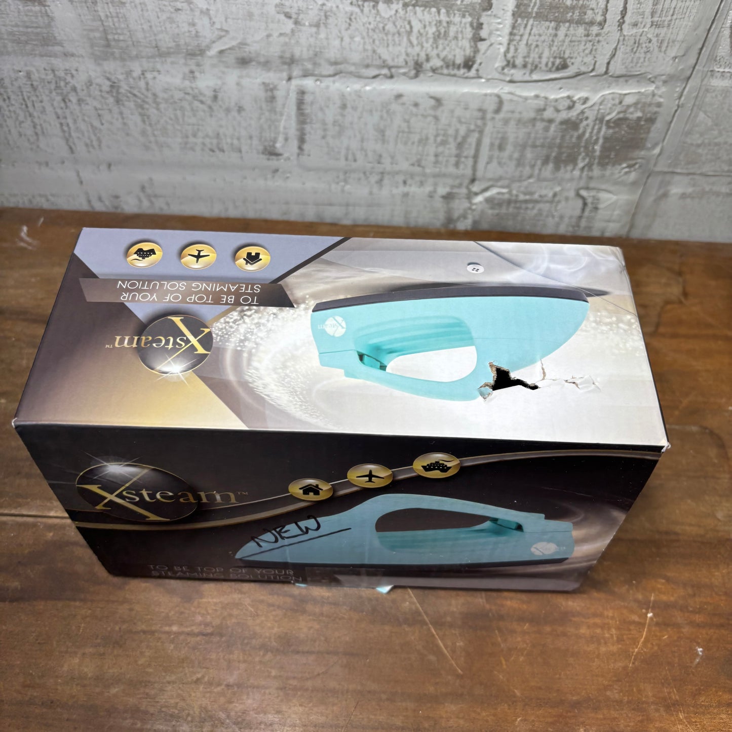 Xsteam Steamer Travel Portable Iron NEW