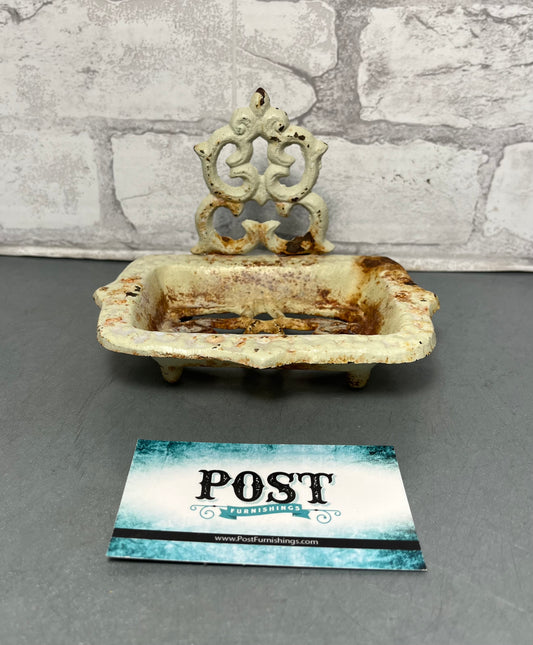 Antique Cast Iron Soap Dish