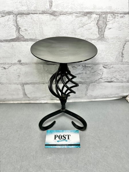 Cast Iron Candle Stand 9”