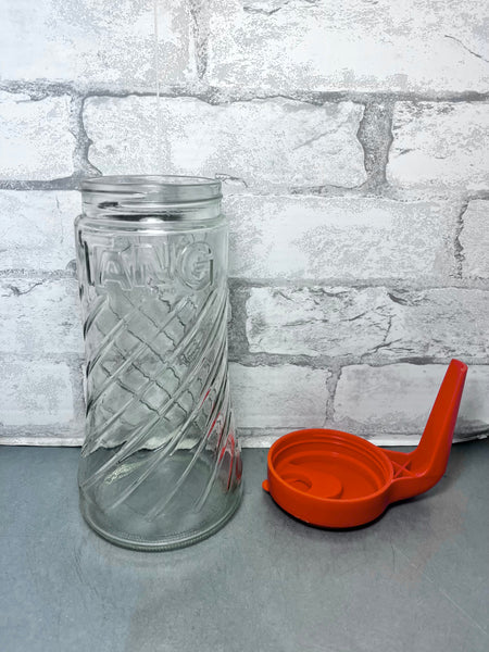 Vintage TANG swirl glass pitcher