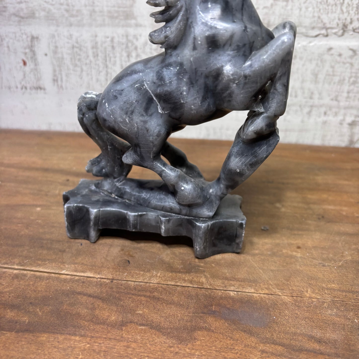 Vintage Carved Horse Statue Sculptures & Statue