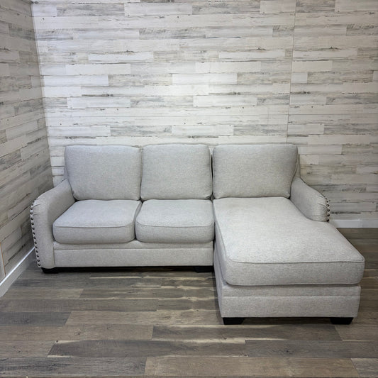 Gray 2pc Ashley Sectional Couch