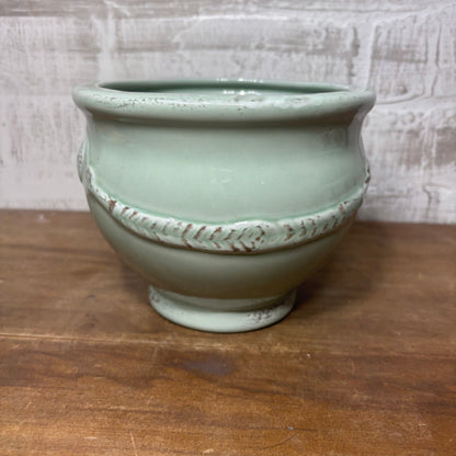 Soft Green Ceramic Pot