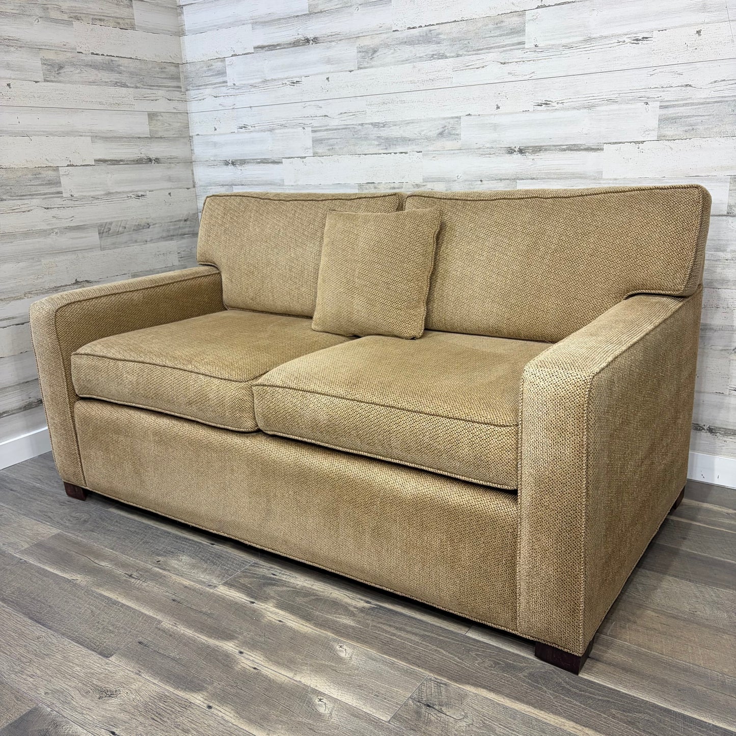 Beige Loveseat Made In USA