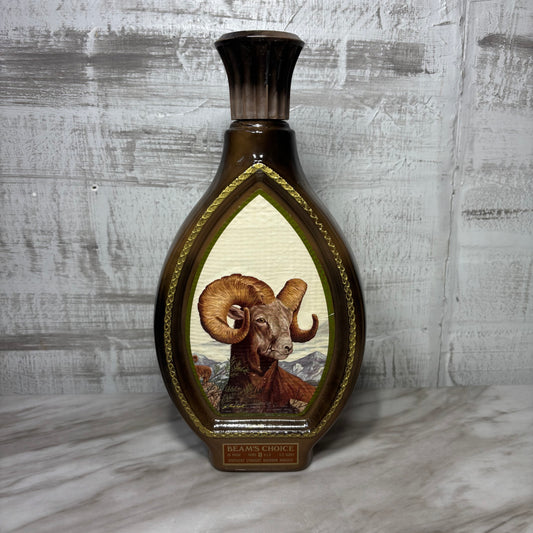 Vintage Beam’s Choice The Bighorn Sheep Bourbon Decanter
