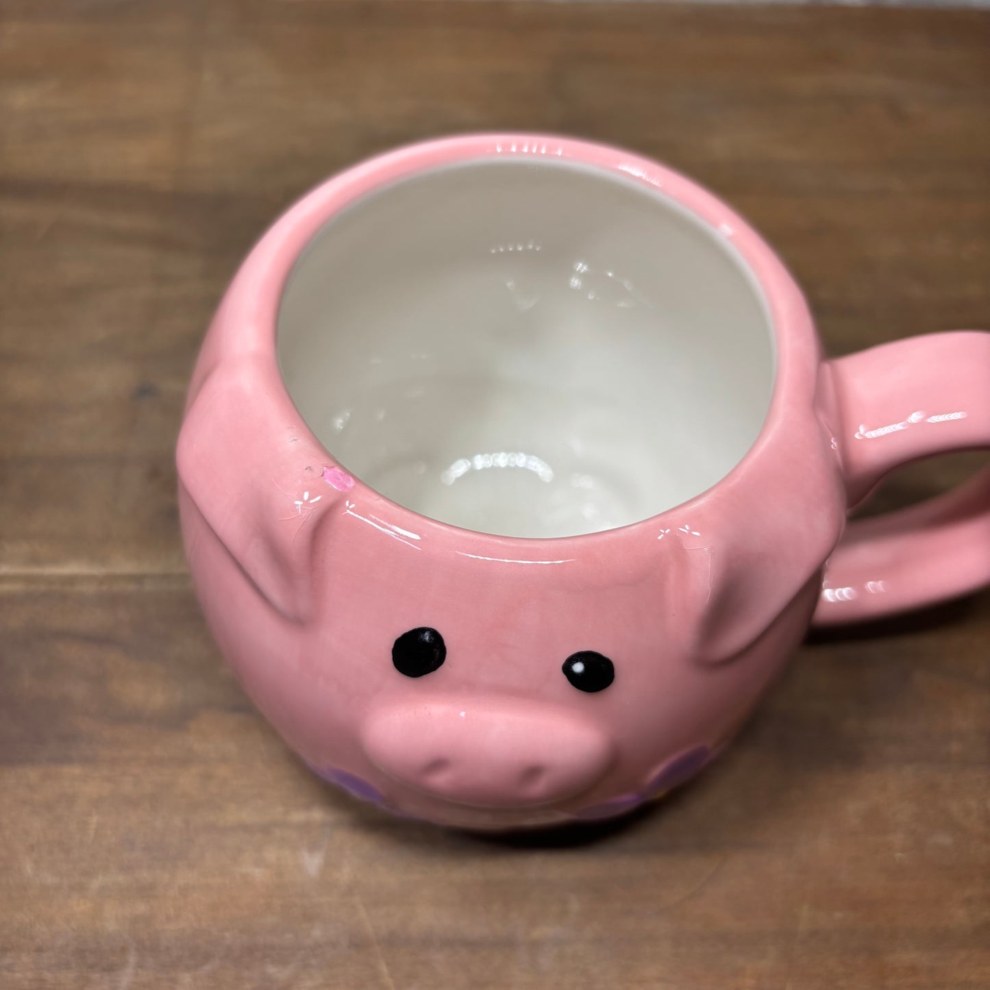 Pier 1 Imports Pink Pig Mug