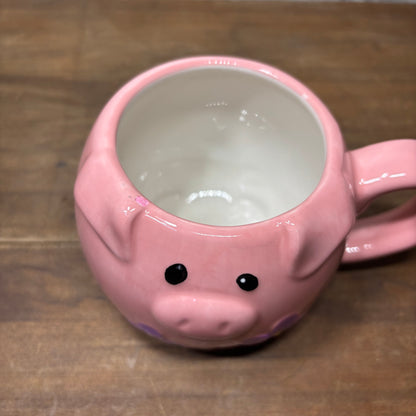 Pier 1 Imports Pink Pig Mug