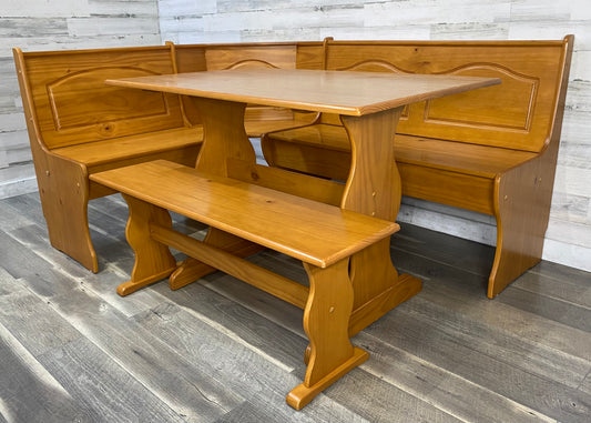 3pc Corner Dining Set/ Breakfast Nook