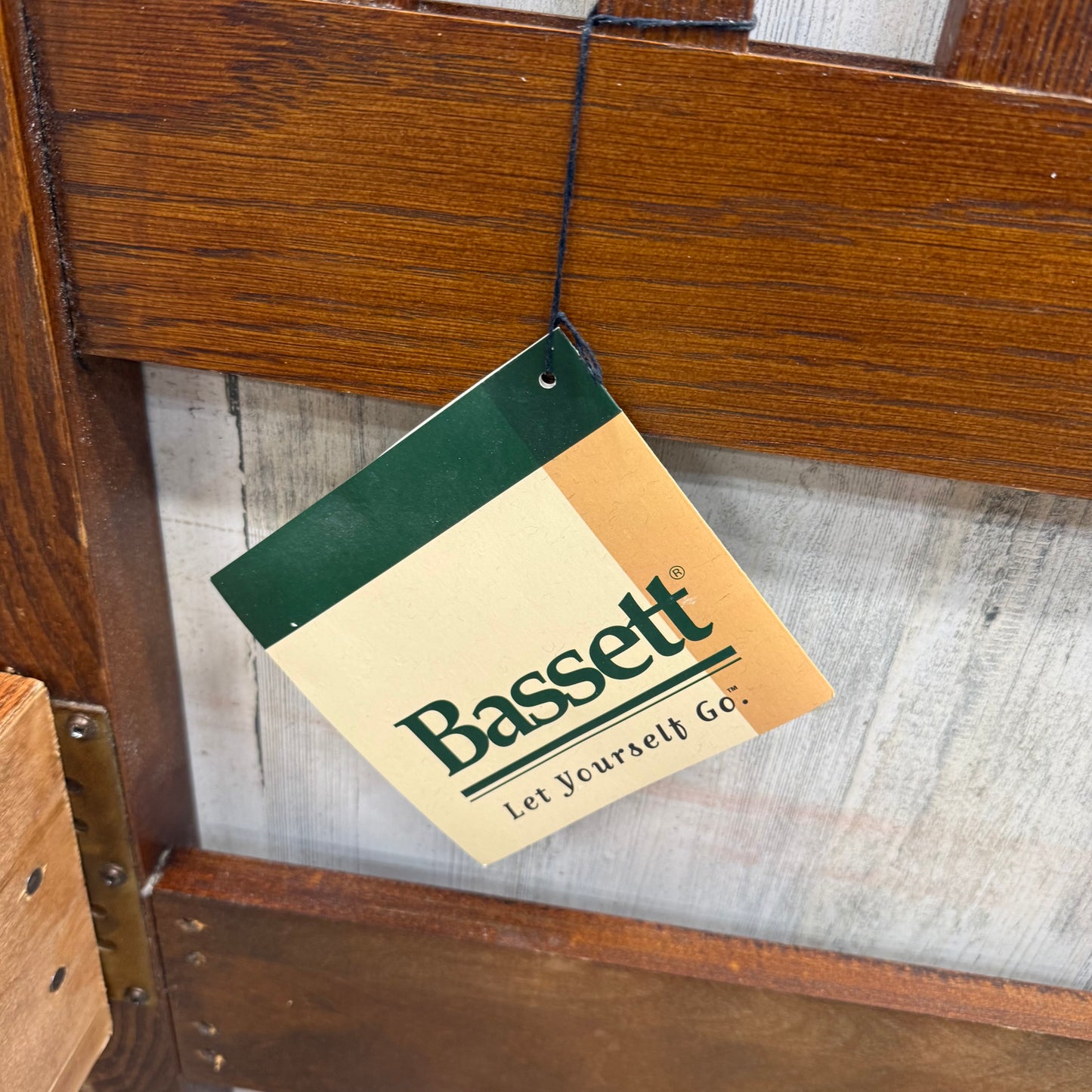 King Mission Style Bed Frame Bassett