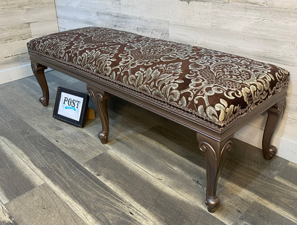 French Style Cushion Bench