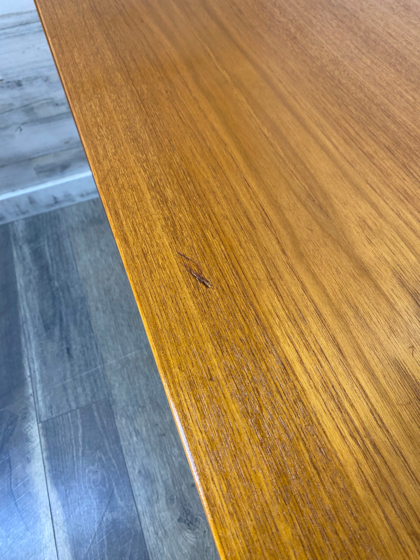 Danish Teak 2pc Dresser Set Jasper