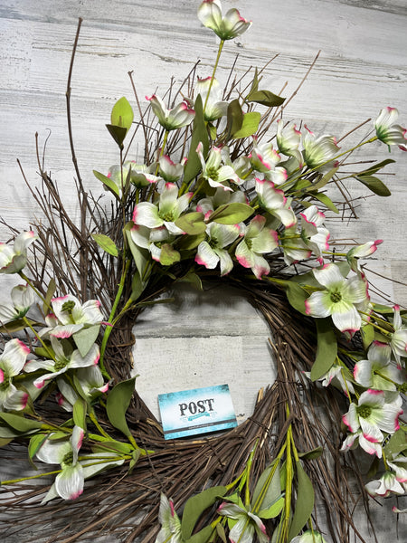 Flowering Dogwood Spring Wreath