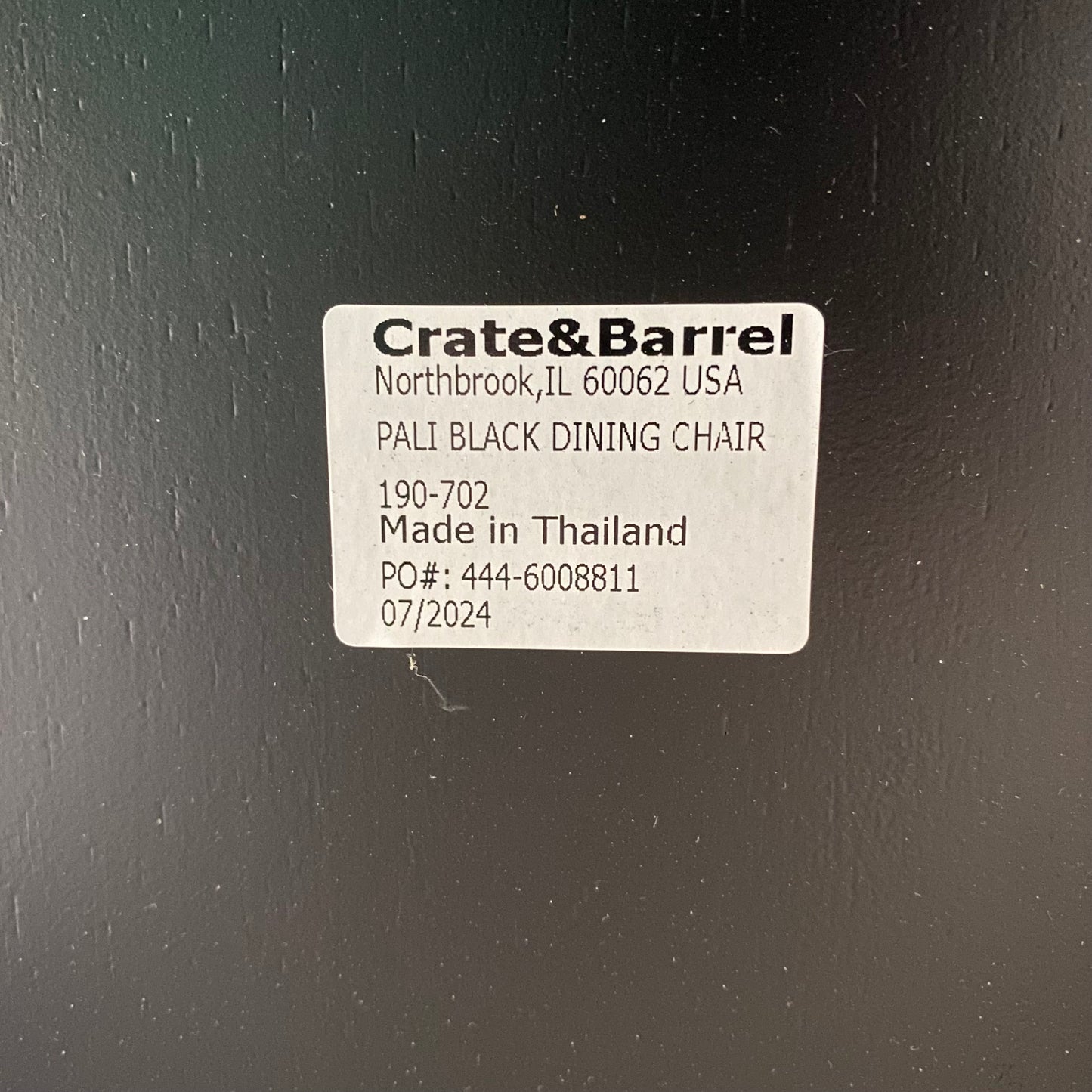 Crate & Barrel Bistro Dining Set 3pc