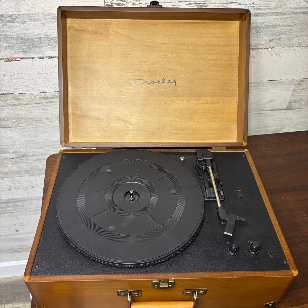 Crosley Retro Style Suitcase Portable Turntable Record Player