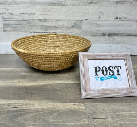 Large Wicker Woven Basket