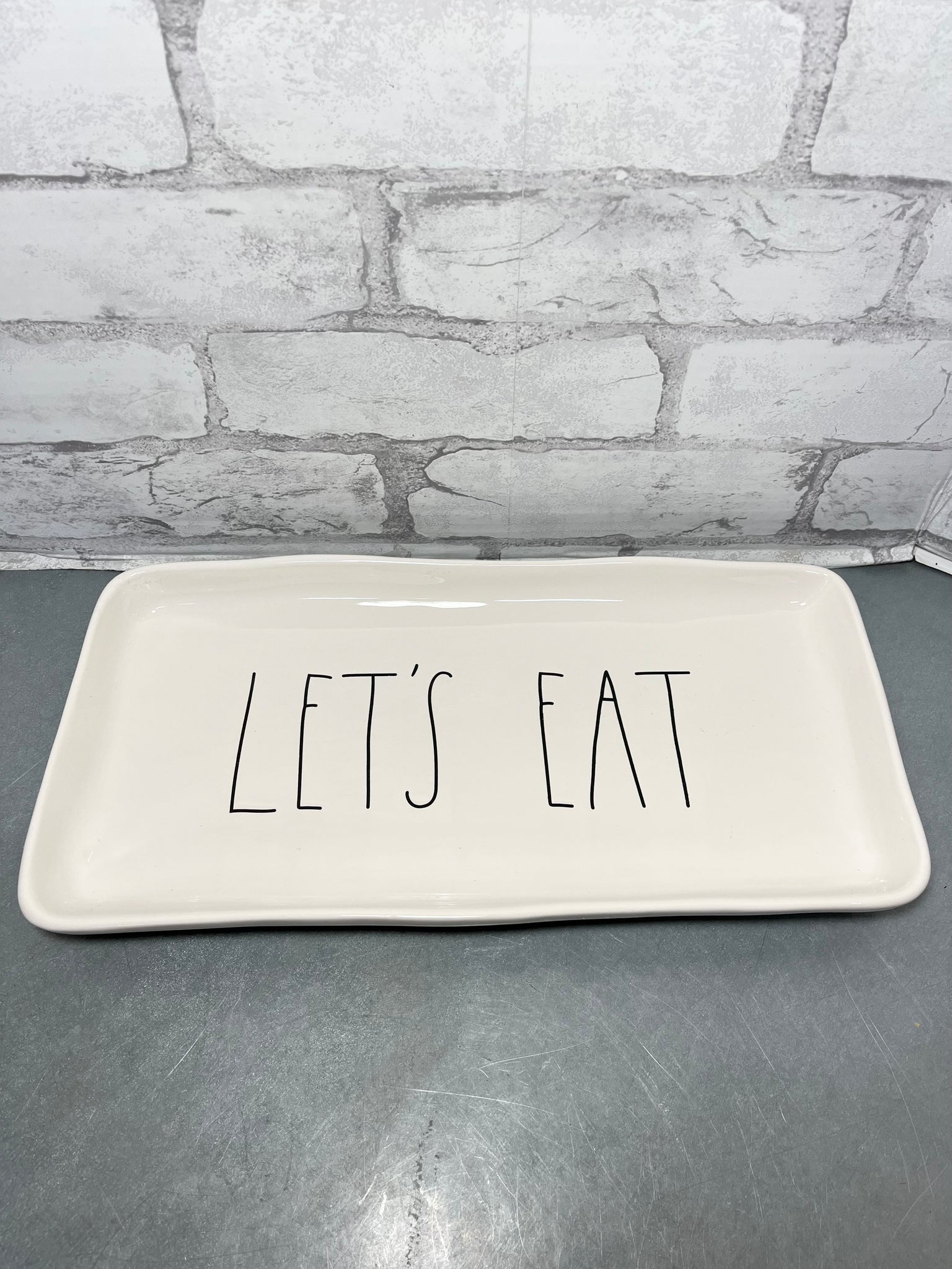 “Let’s Eat” Rae Dunn Serving Tray
