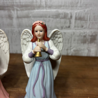 Vintage Homco Porcelain “Heavenly Duet” Angels