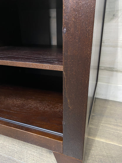 Dark Wood TV Stand