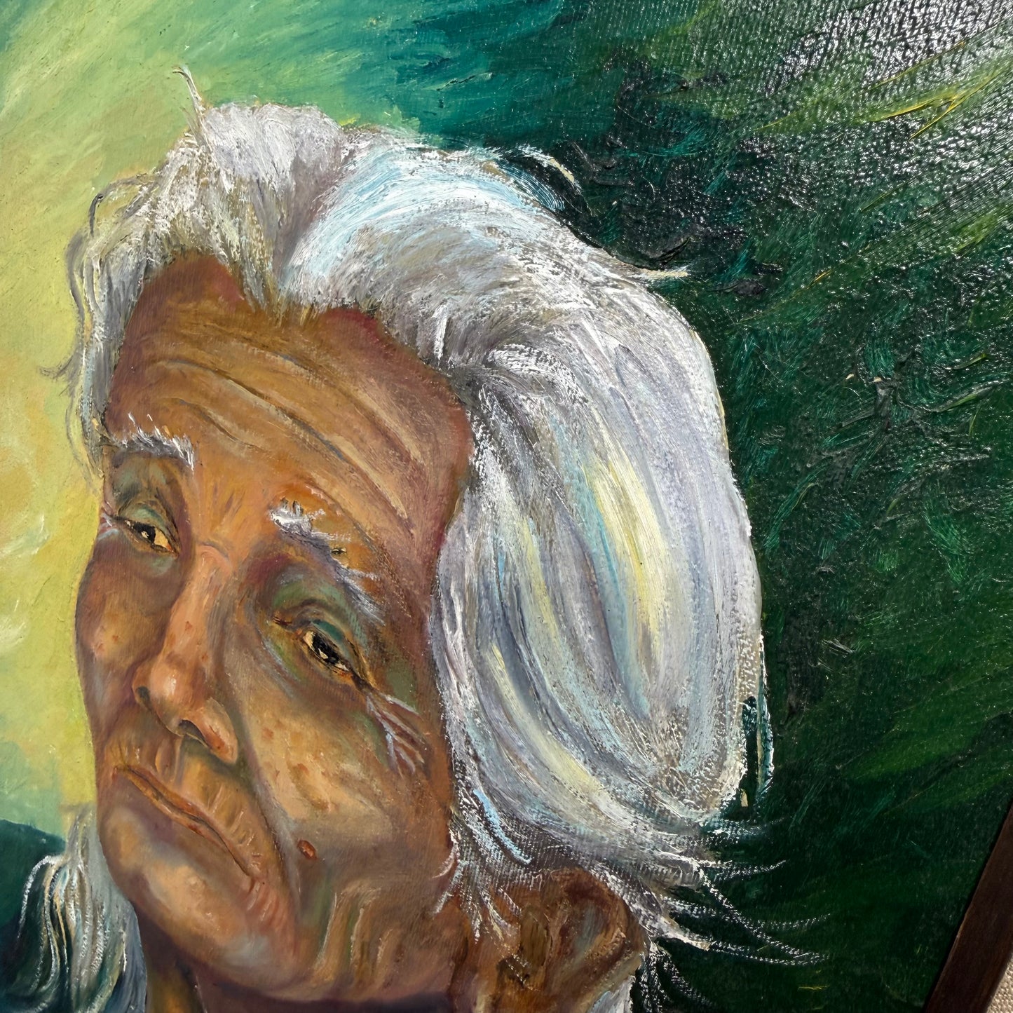 Original Native American Oil Painting