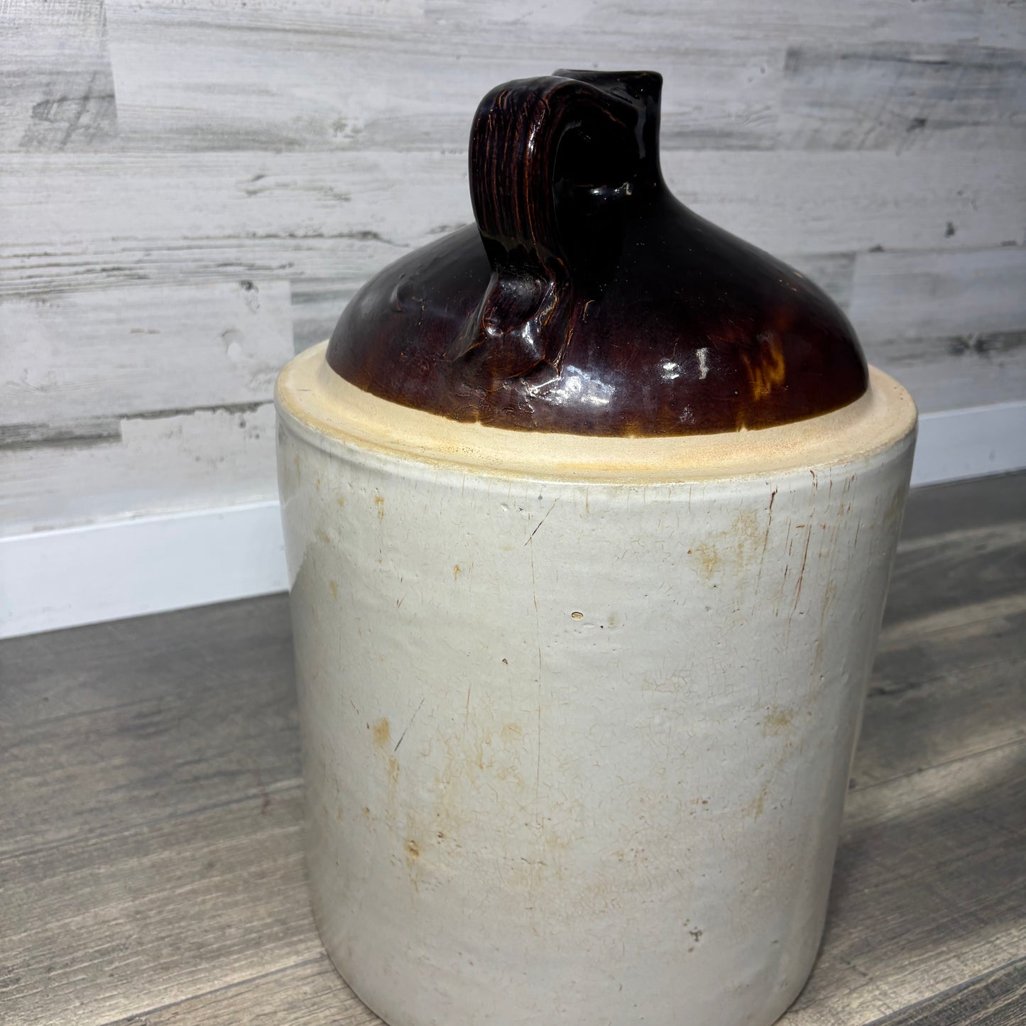 Vintage Western Stoneware Company Crock Two-Tone Jug