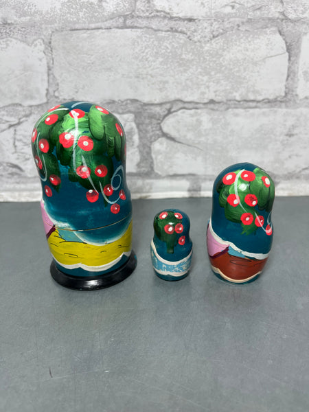 Mermaid Treasure Matreshka Nesting Dolls