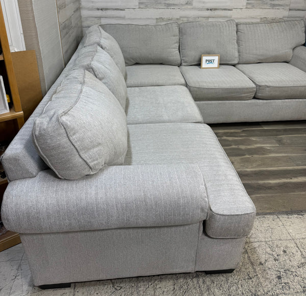 Light Gray 2pc Sectional Couch