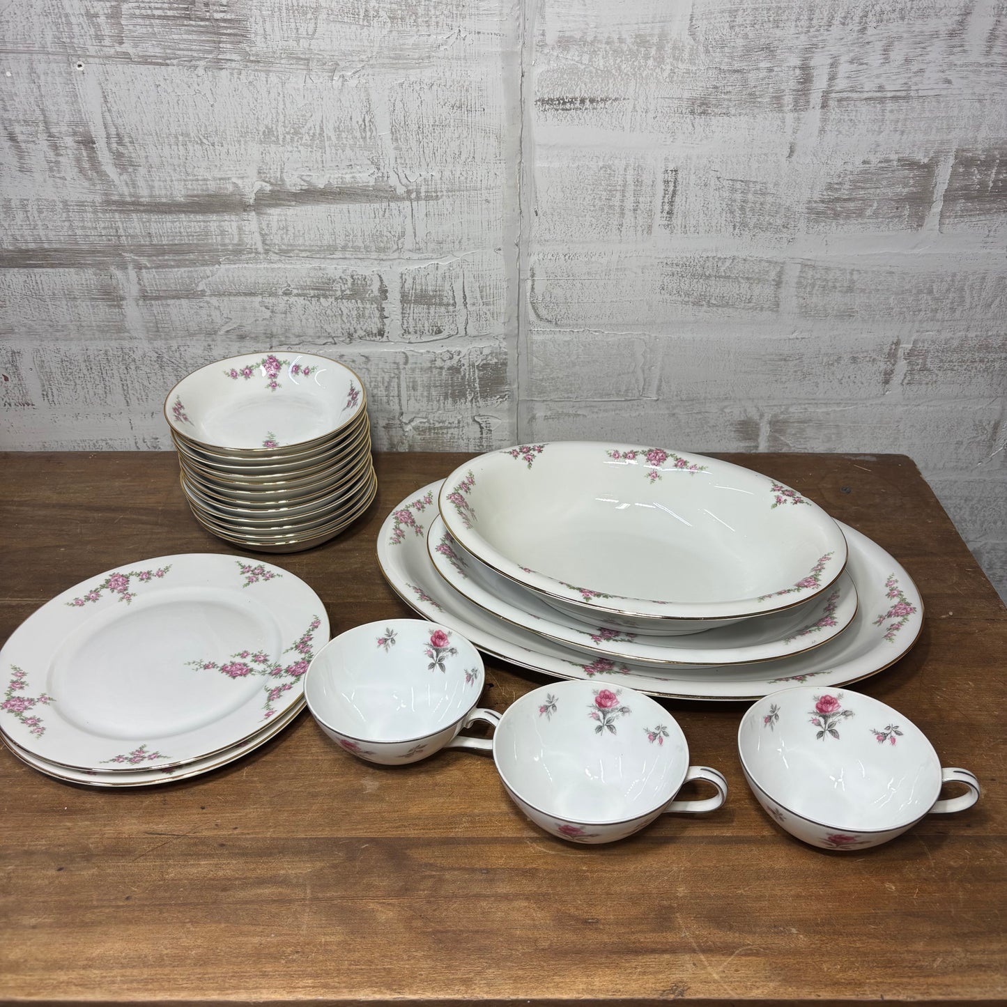 Vintage Heinrich & Co H&Co ROSALINDA Selb Bavaria Germany Fine China Set