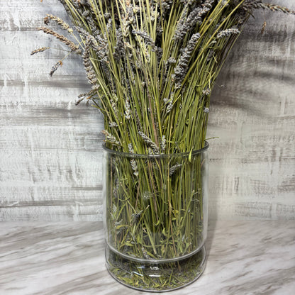 Dried Lavender Bunch In Vase