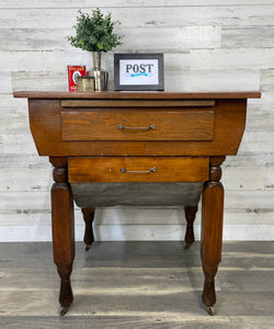 Antique Possum Belly Dough Bakers Table