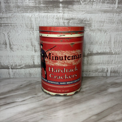 Minuteman Hardtack Crackers Tin