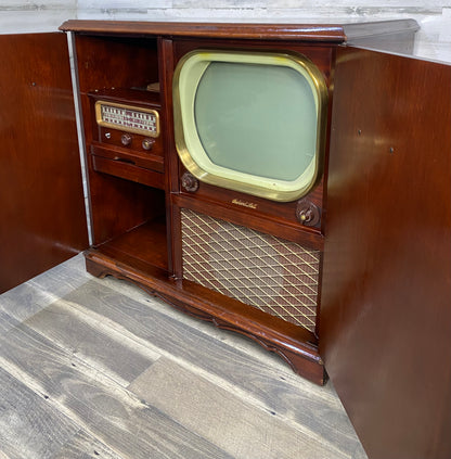 Vintage Packard Bell Stereo Console TV, Radio, Record Player