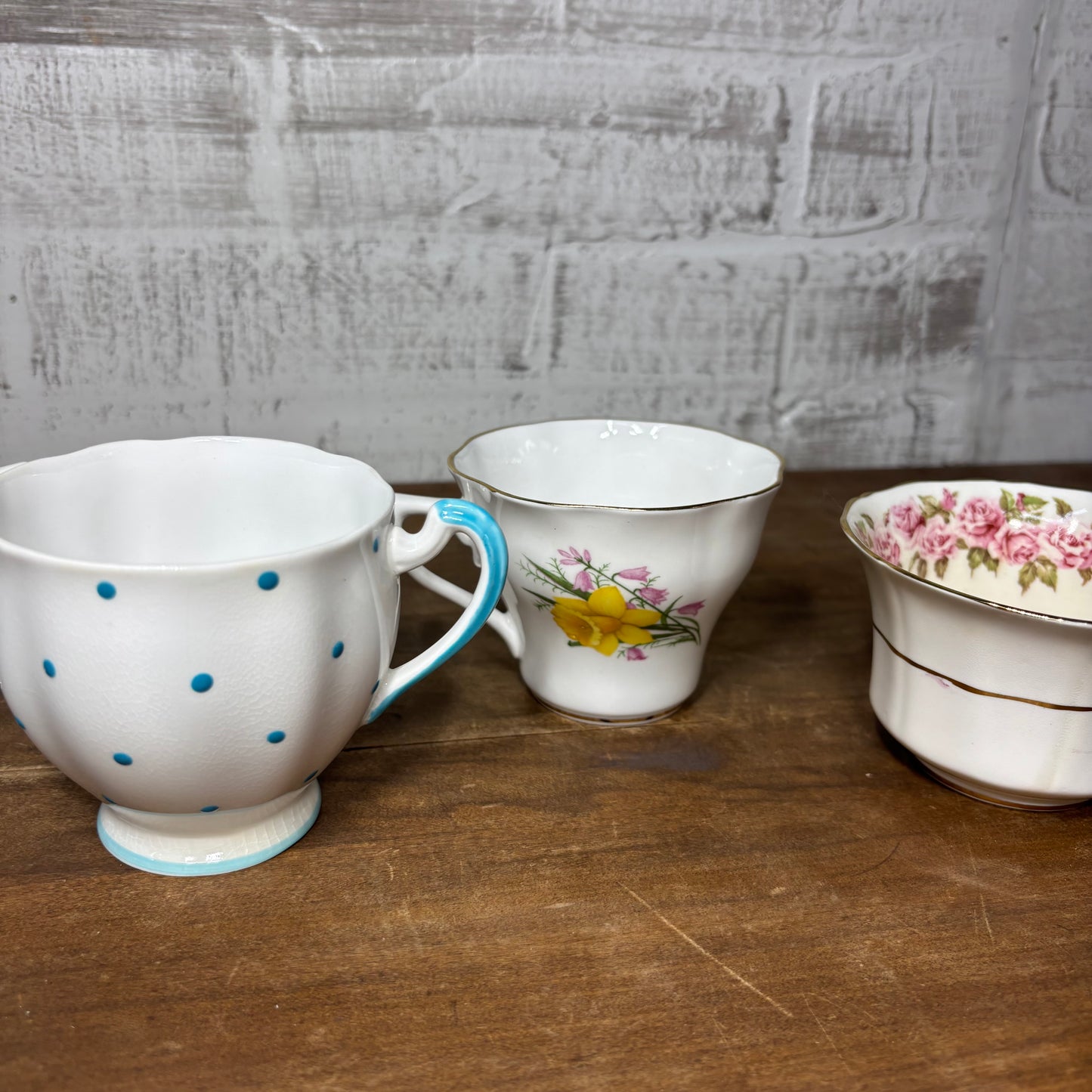 Vintage Teacup Set Of 4 #4