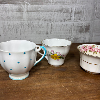 Vintage Teacup Set Of 4 #4