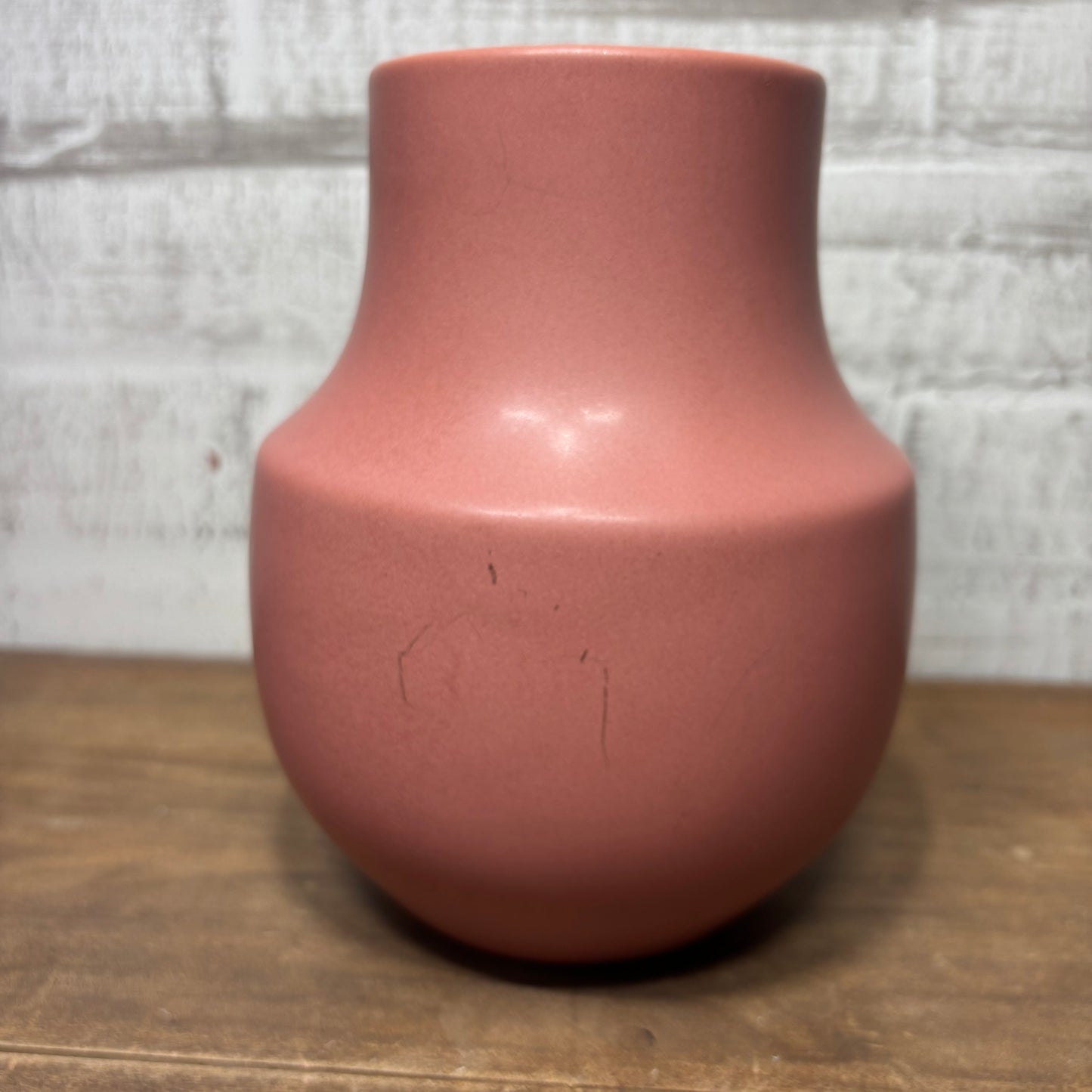 Matte Pink Ceramic Vase