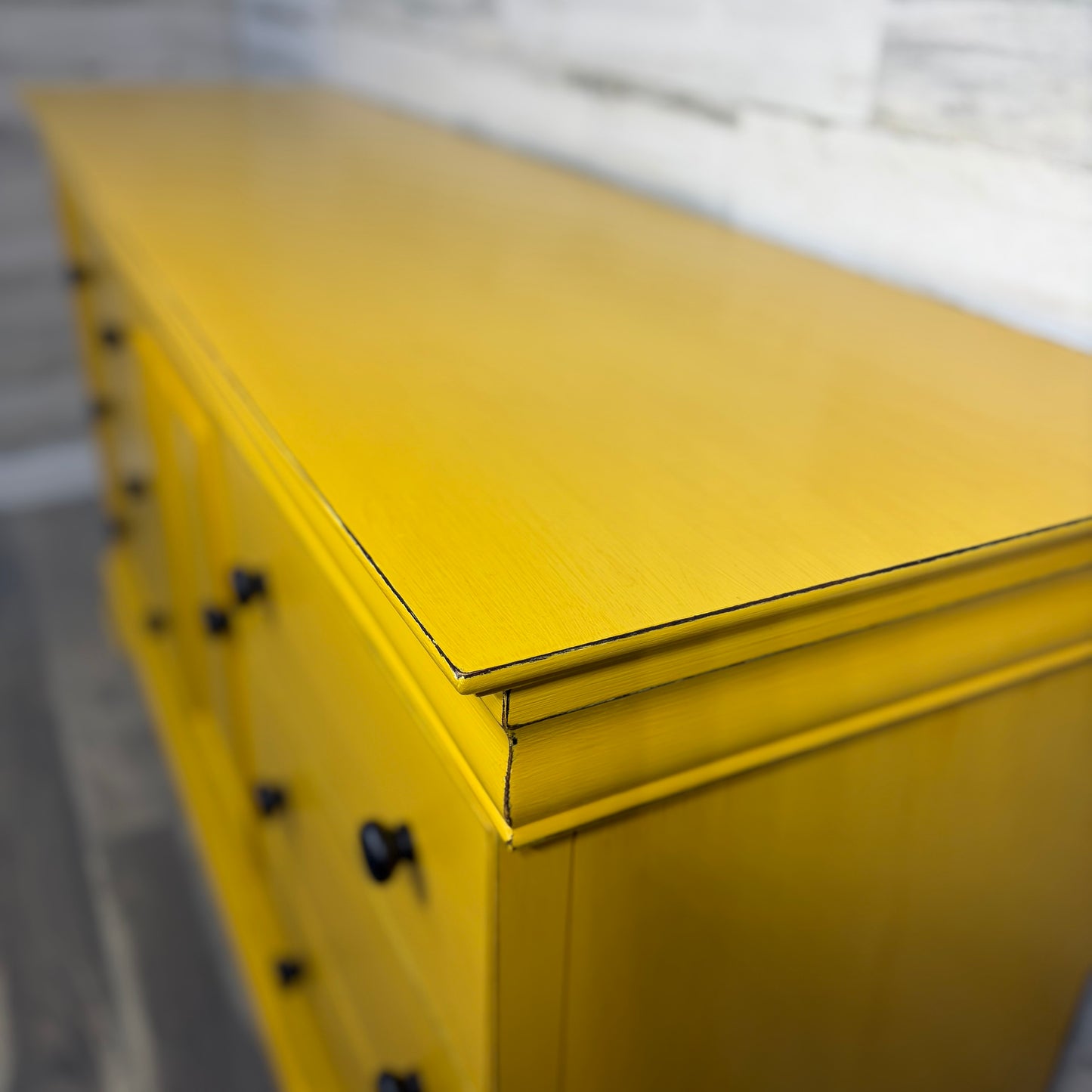 Large Yellow Dresser