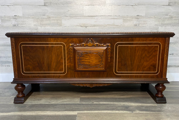 Antique Cavalier Cedar Chest