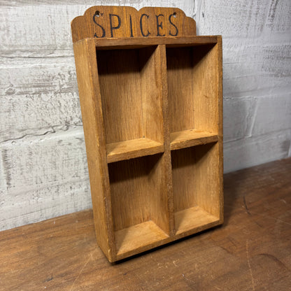 Vintage “Spices” Rack
