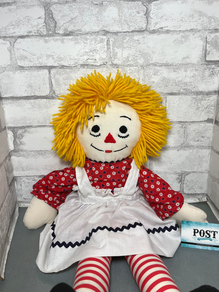 Homemade Raggedy Ann Doll