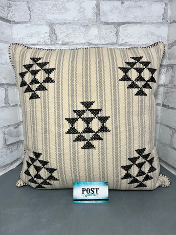 Pendleton Lyons Cross Stitch Throw Pillow