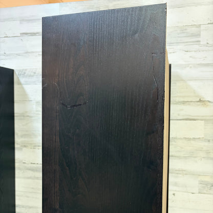 Set Of 3 IKEA Black Bookshelves