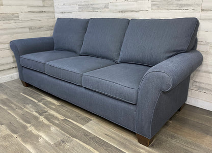 Stickley Gray/Blue Sofa Couch