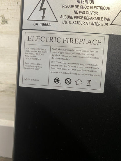 Electric Fireplace Mantel Heater