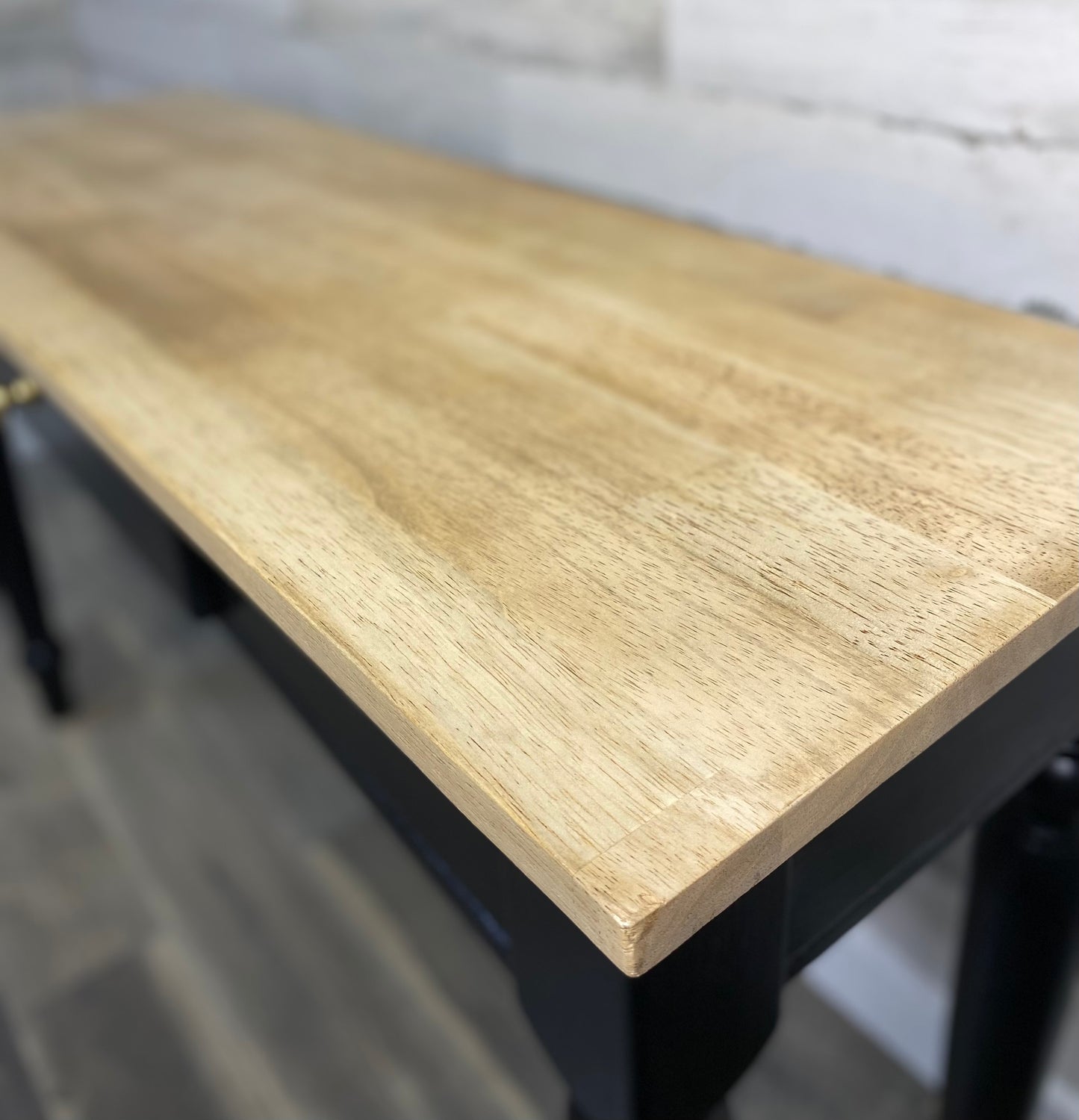 Black Sofa Console Table