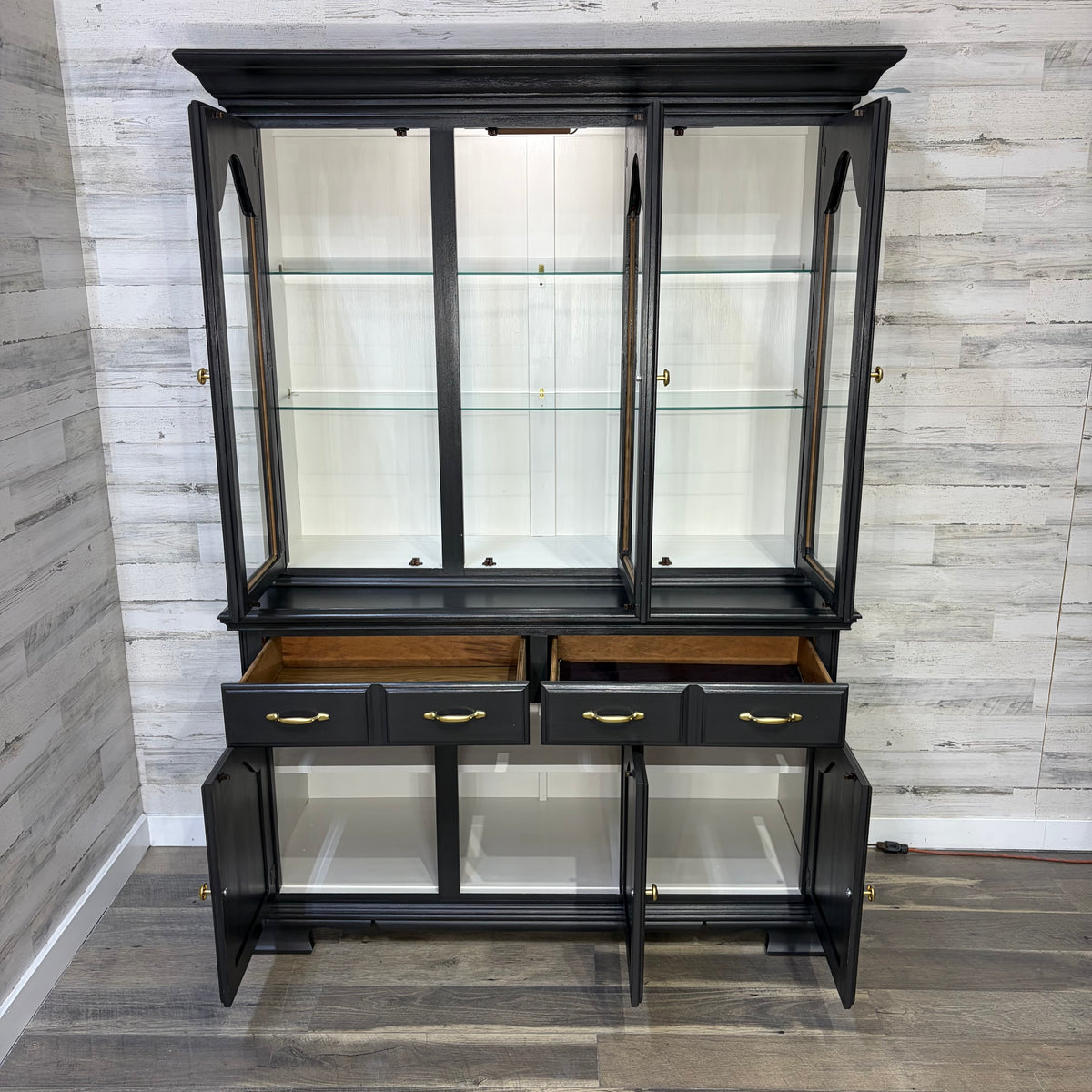Black Kincaid China Hutch