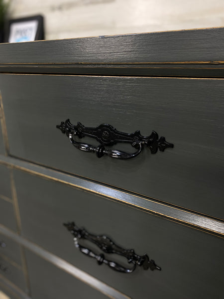 Dark Gray Dresser/ Buffet