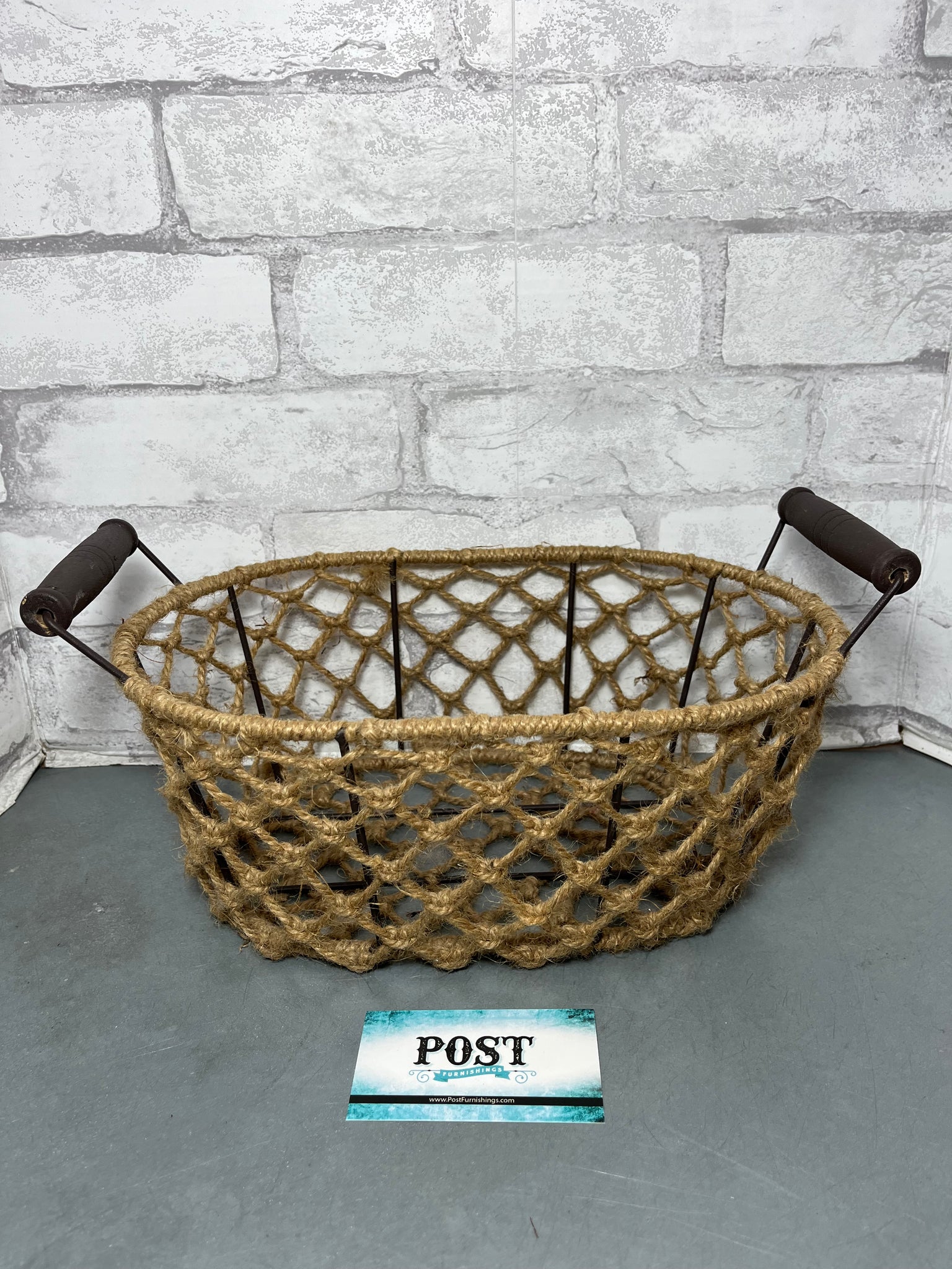 Rope And Wire Basket