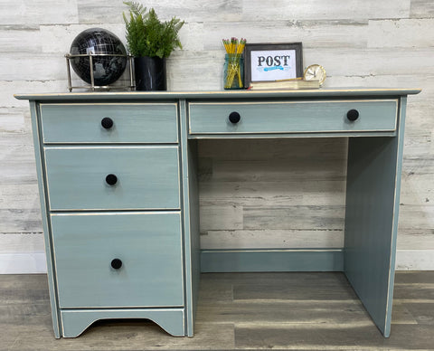 Blue Gray Stanton Desk